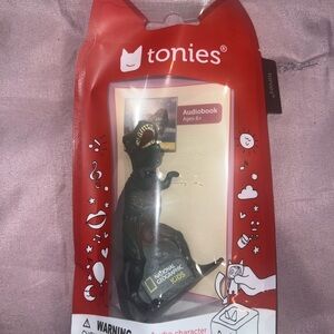 Tonies National Geographic Kids Black T-Rex Tonie Figurine